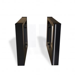 Fastlane Glassgate 150 LX -Black Finish New Fastlane Glassgate 150 LX in black Rimex finish turnstile