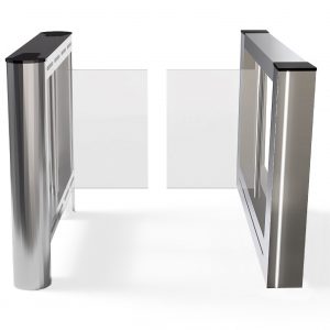Glassgate 150 to Glassgate LX -Bolt On Bolt Off Fastlane Glassgate 150 to Glassgate 150 LX retrofit turnstiles from Smarter Security
