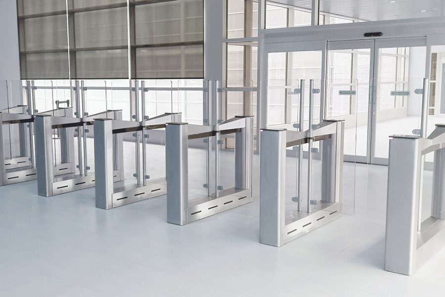 Fastlane Glassgate 400 turnstiles from Smarter Security