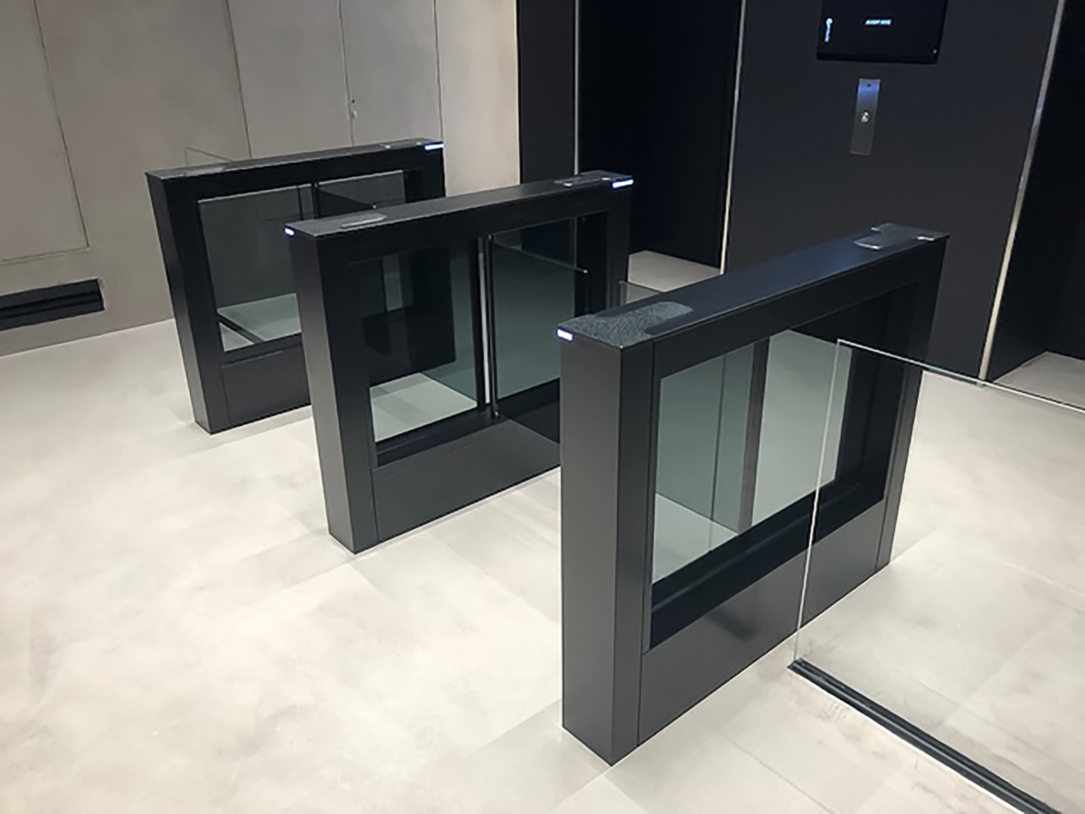 Security Turnstiles | Fastlane Glassgate 150 | Smarter Security